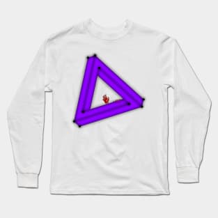 failed escape - impossible triangle Long Sleeve T-Shirt